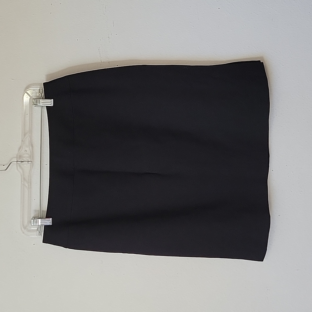 GUC black Grace stretch petite office basic pencil skirt 12P